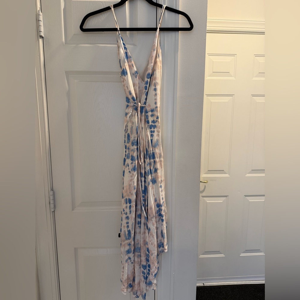Forever 21 Blue and White Maxi Dress